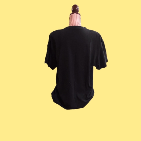 VINTAGE HAND- PAINTED OVER HAND-MADE CATS HEAVY TEE - SIZE MEDIUM - Picture 3 of 5